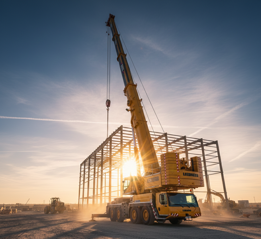 Steelplow Mobile Crane C200